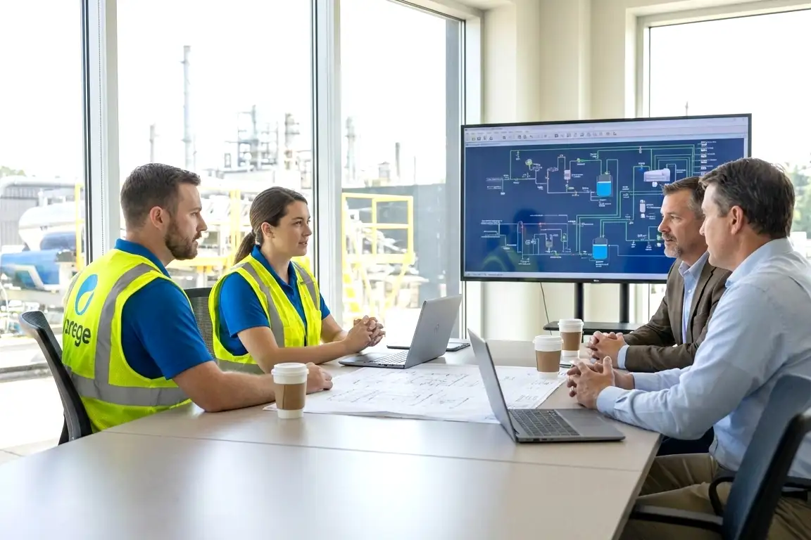 Initial technical discussion with Orege team